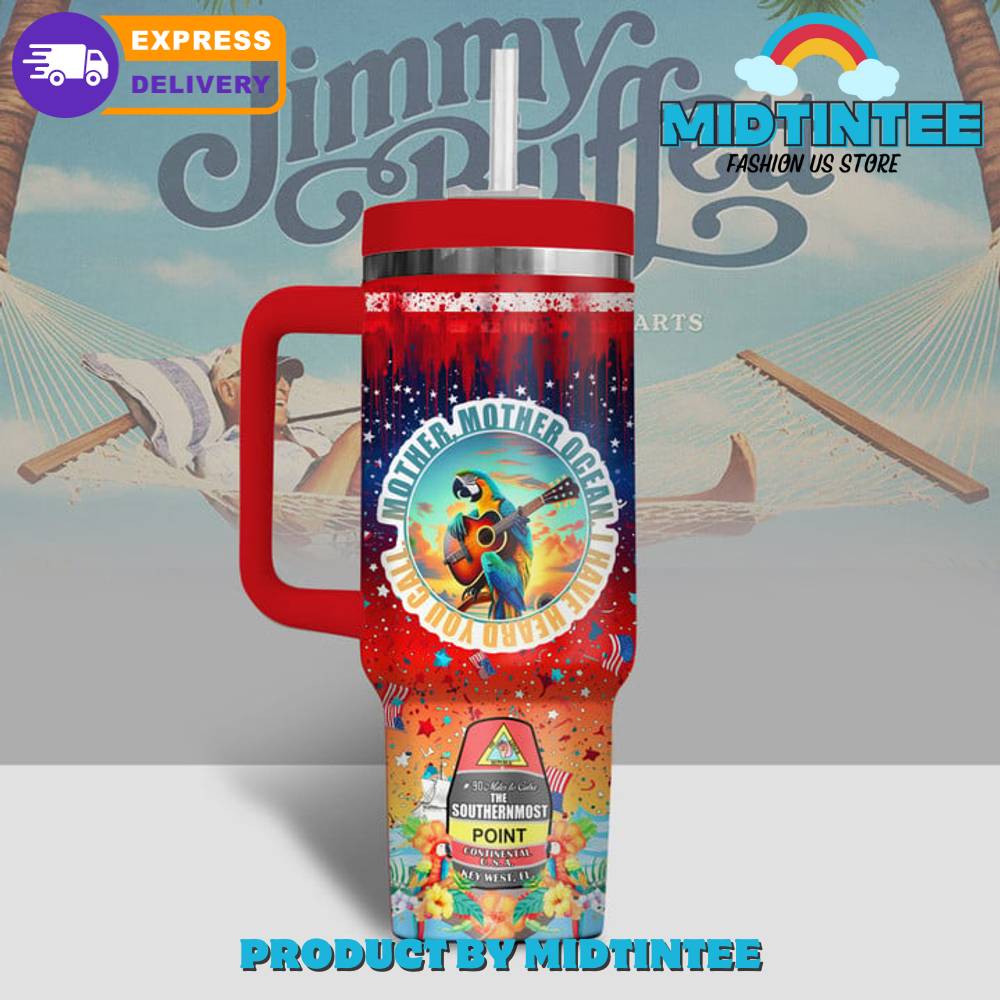 Jimmy Buffett Mother Ocean Stanley Tumbler