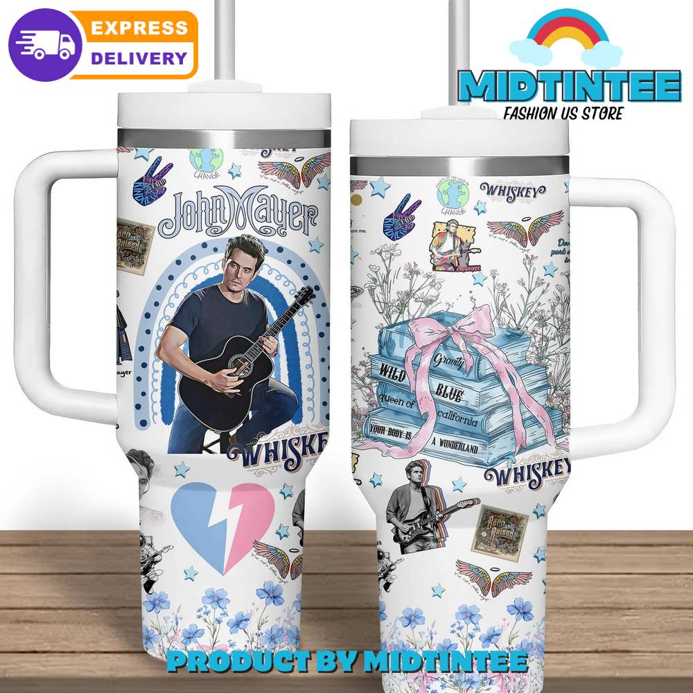 John Mayer Whiskey White Stanley Tumbler