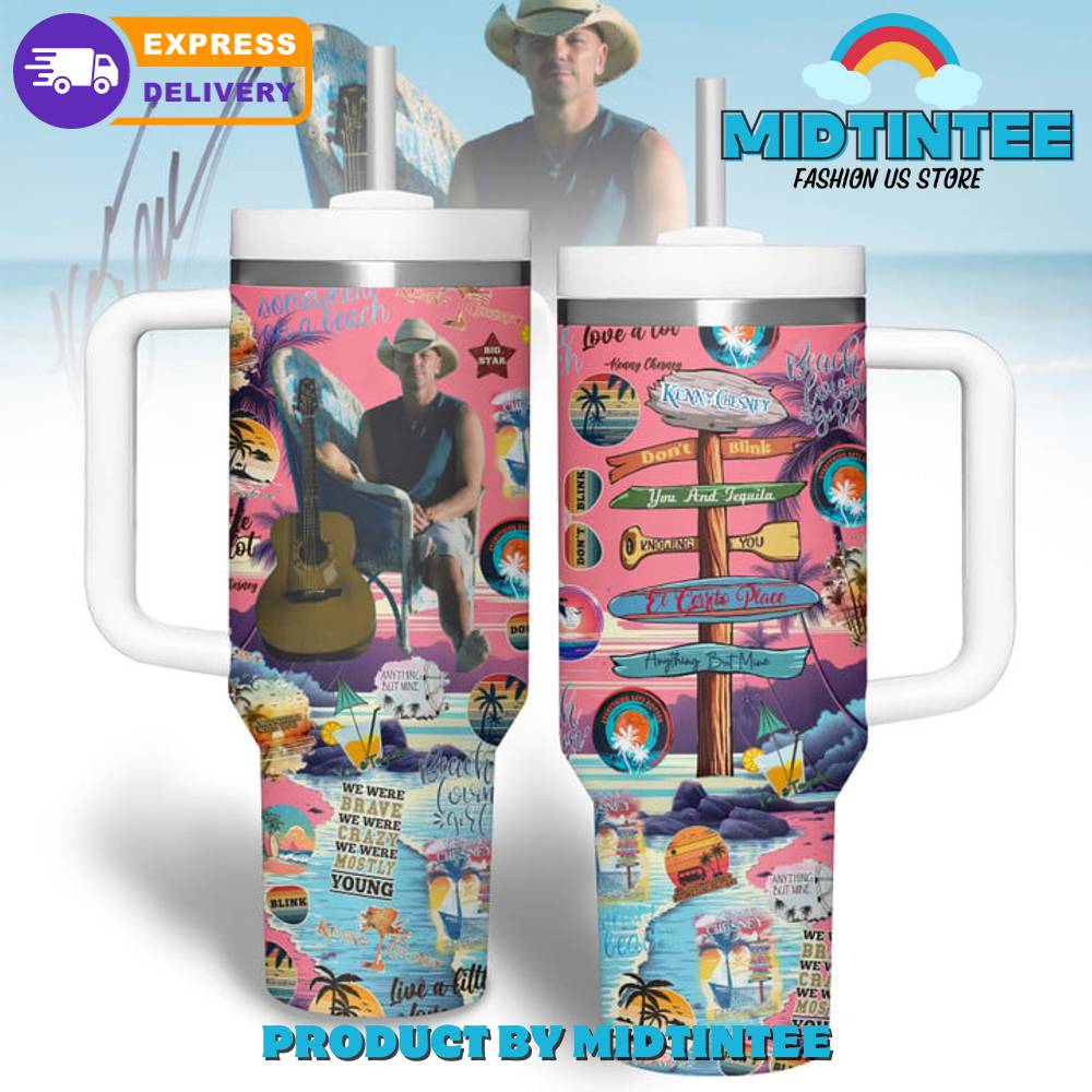 Kenny Chesney Beach Loving Girl Stanley Tumbler