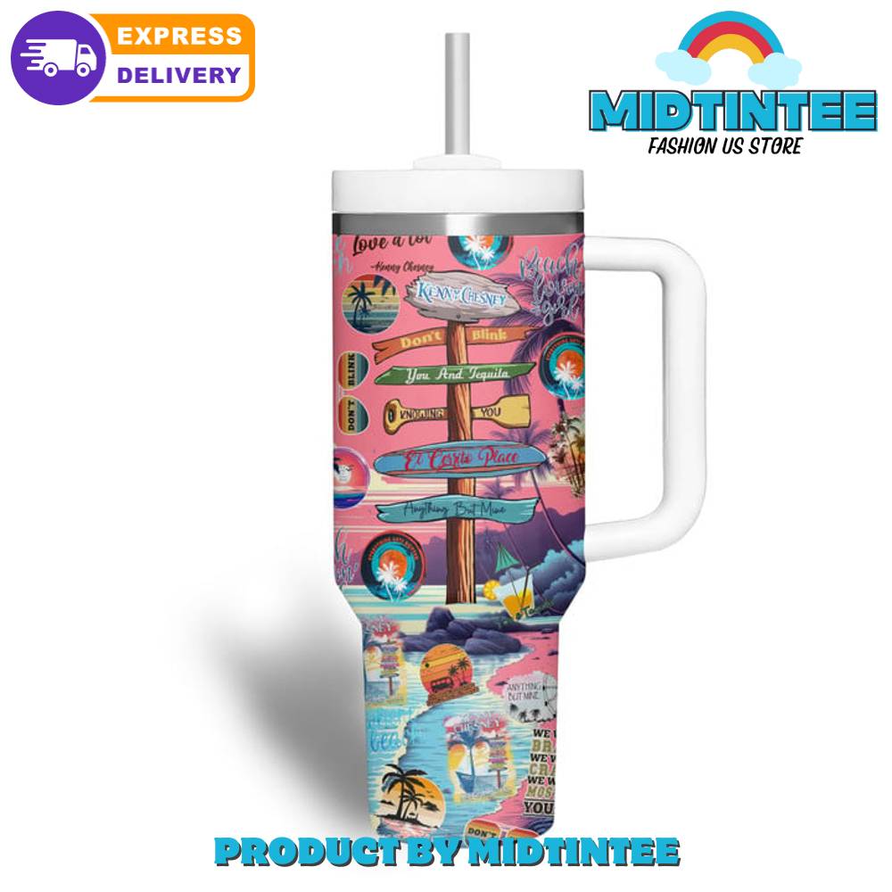 Kenny Chesney Beach Loving Girl Stanley Tumbler