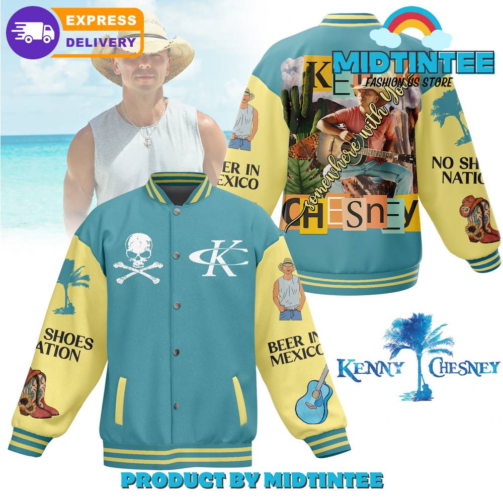 Kenny Chesney Beer In Mexico Baseball Jacket