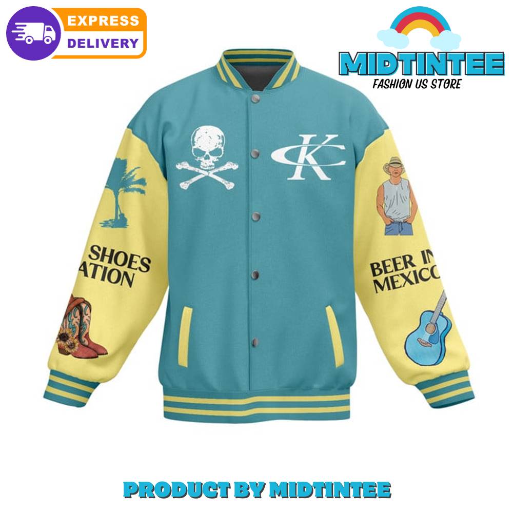 Kenny Chesney Beer In Mexico Baseball Jacket