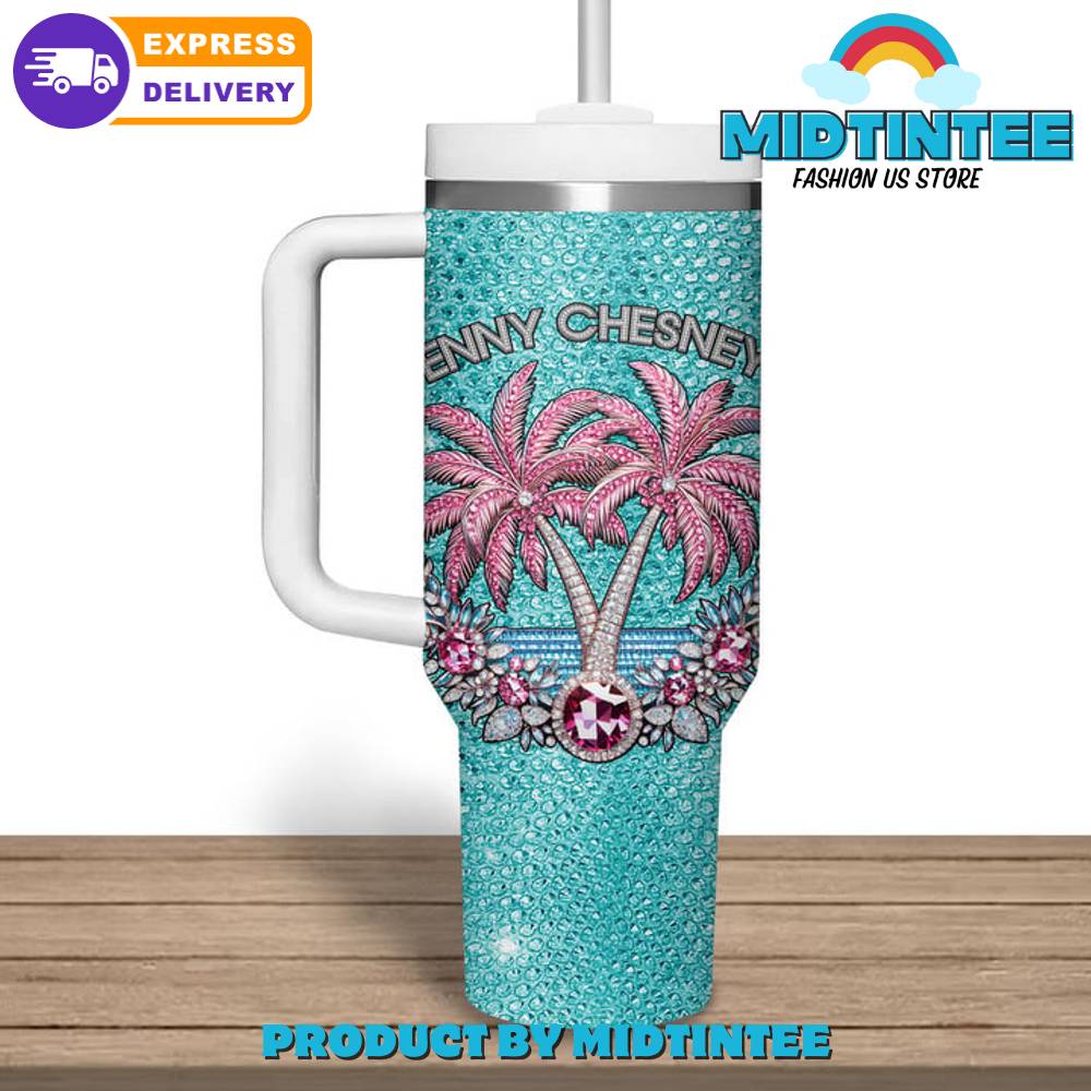 Kenny Chesney No Shoes Nation Blue Sea Stanley Tumbler