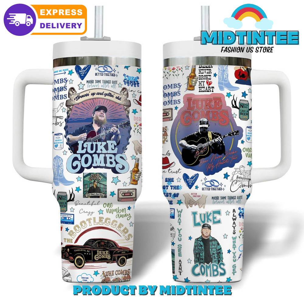 Luke Combs White Stanley Tumbler