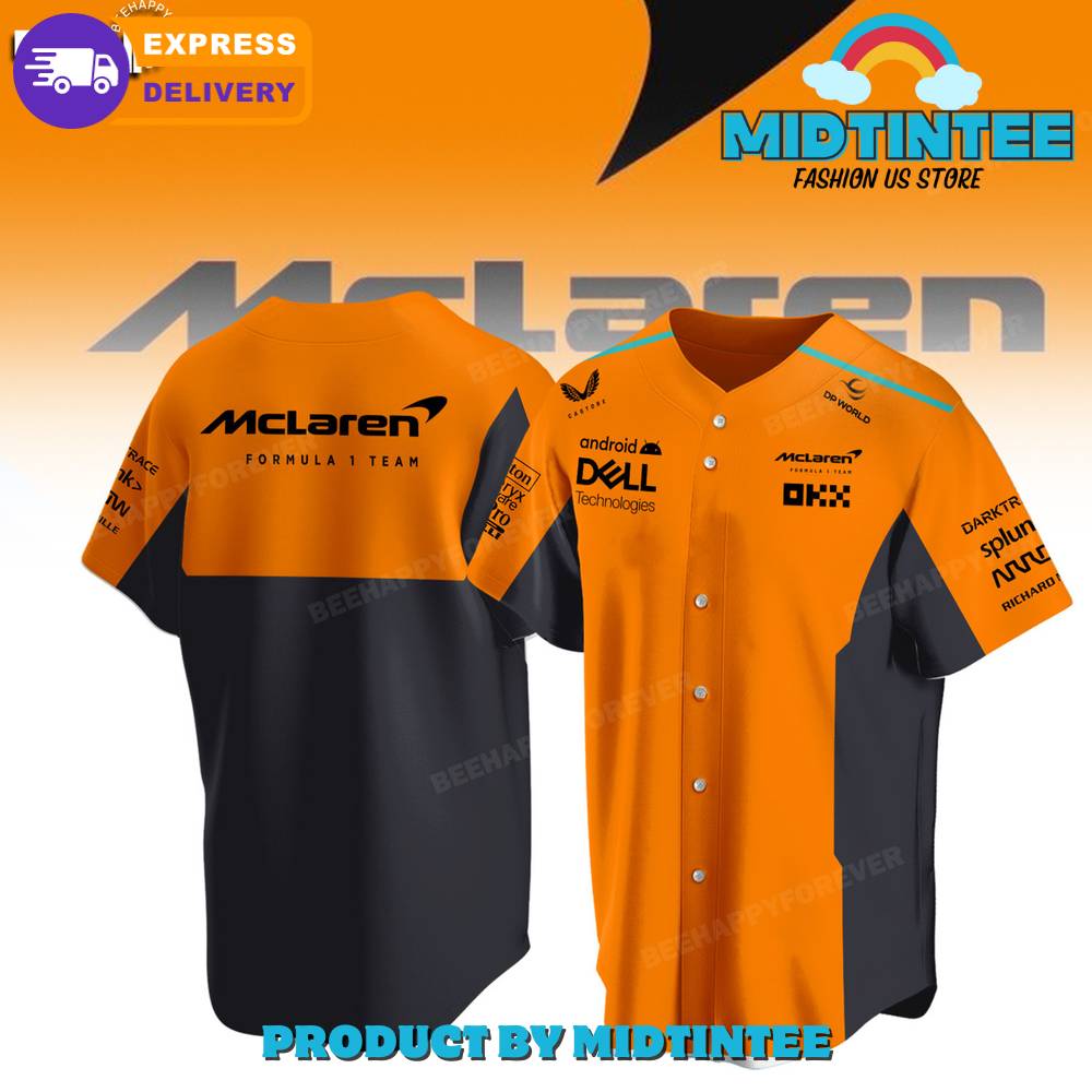 McLaren Formula 1 Baseball Jersey