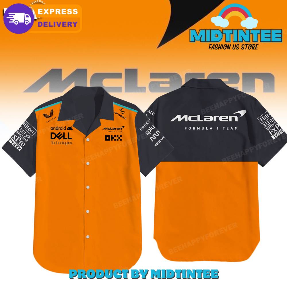 McLaren Lando Norris Formula 1 Hawaiian Shirt