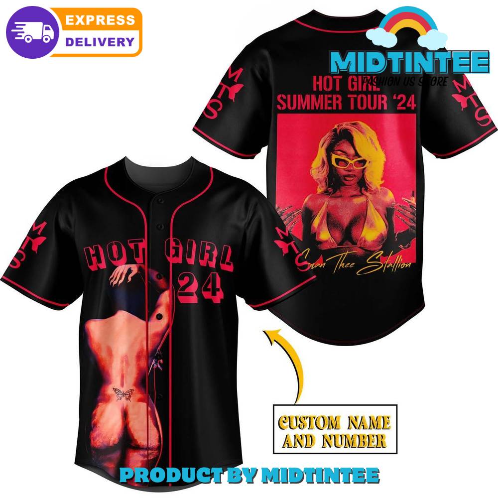 Megan Thee Stallion Summer Tour 2024 Customized Baseball Jersey