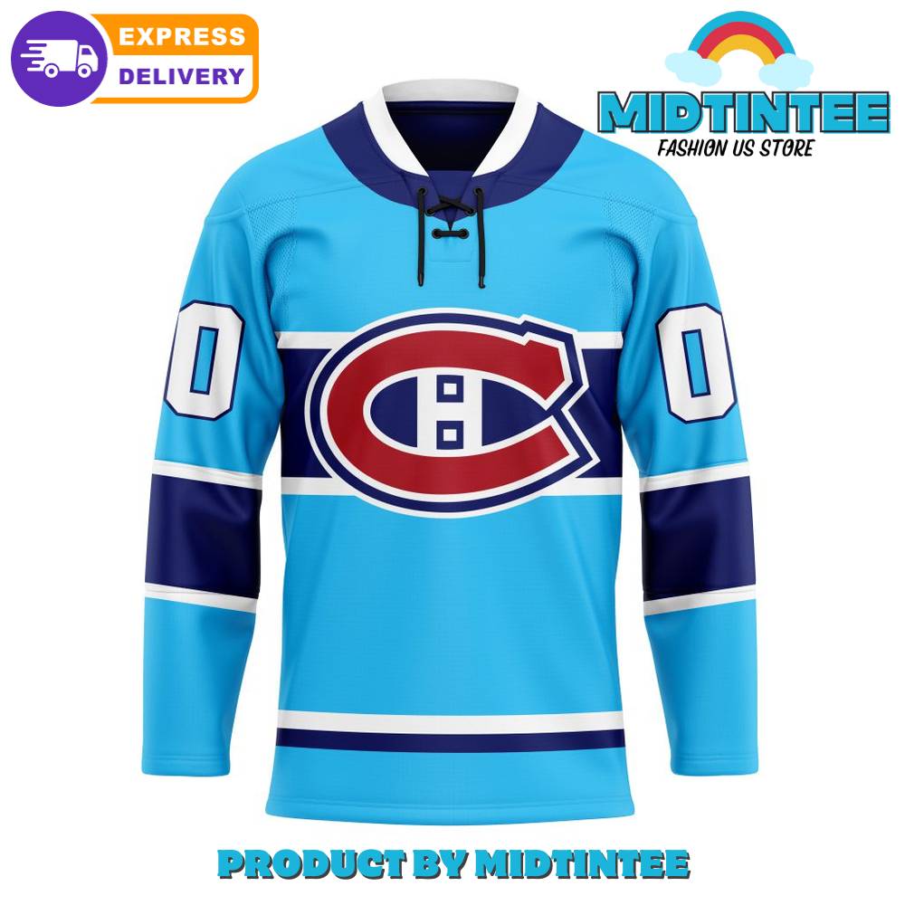 Montreal Canadiens Customized Reverse Retro Hockey Jersey