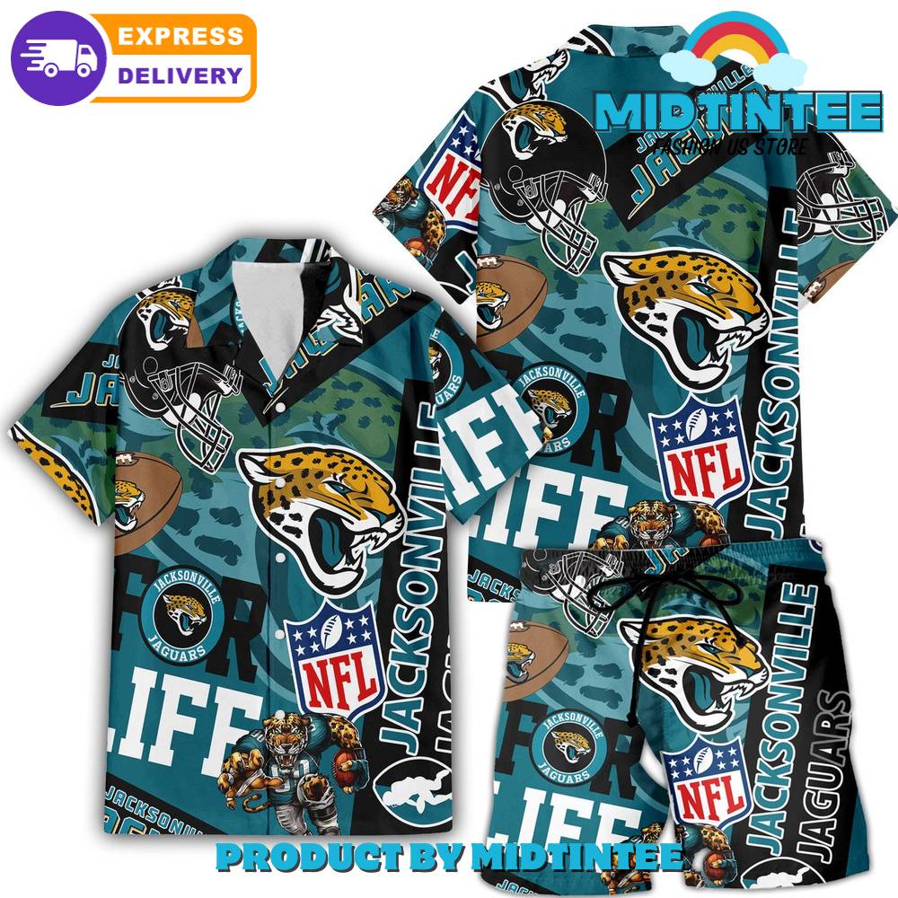 NFL Jacksonville Jaguars Combo Hawaiian Shirt And Short