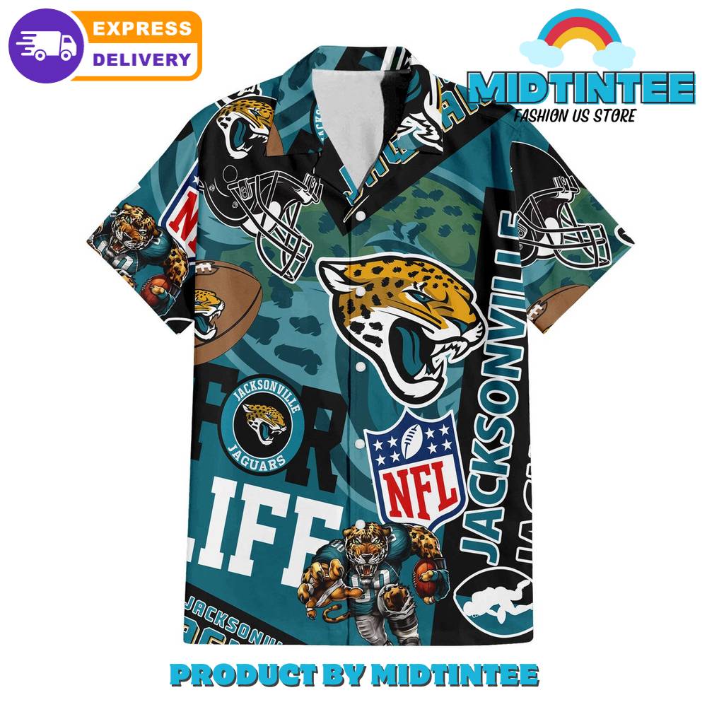 NFL Jacksonville Jaguars Combo Hawaiian Shirt And Short