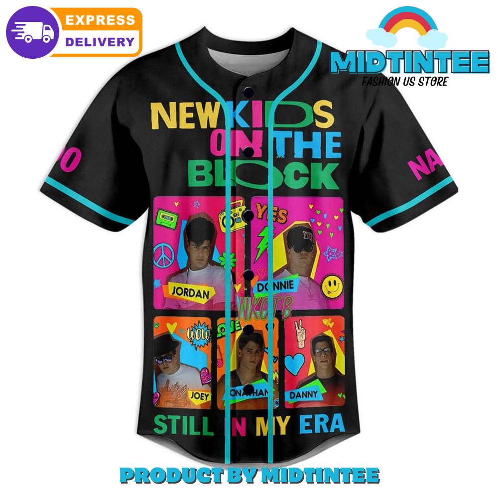 New Kids On The Block Still In My Era Baseball Jersey