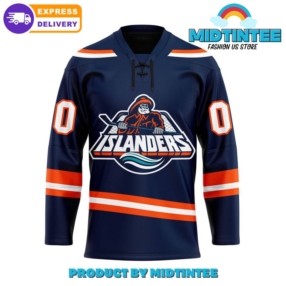 New York Islanders Customized Reverse Retro Hockey Jersey