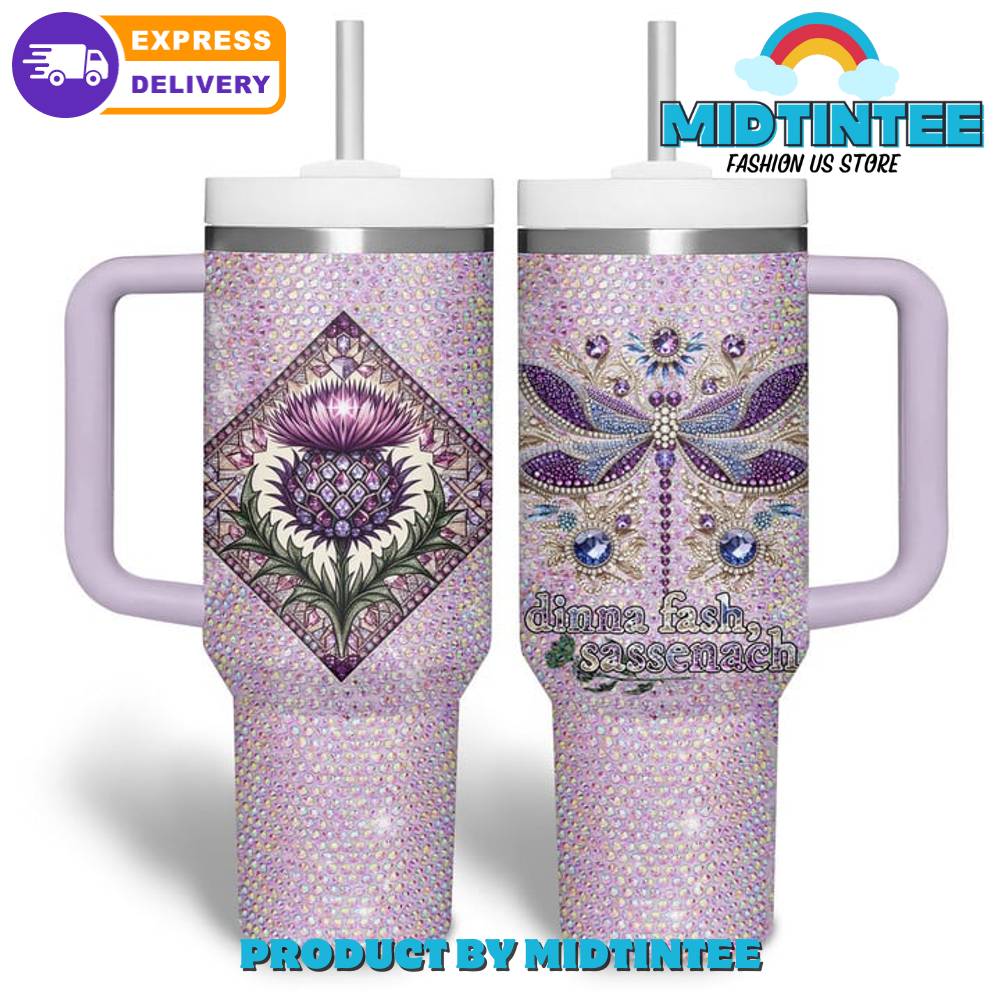 Outlander Butterfly 40 oz Stanley Tumbler