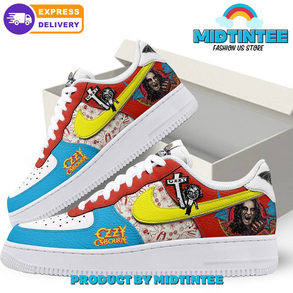 Ozzy Osbourne Singer Nike Air Force 1