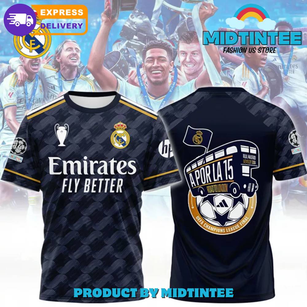 Real Madrid Aporla 15 3D T-Shirt