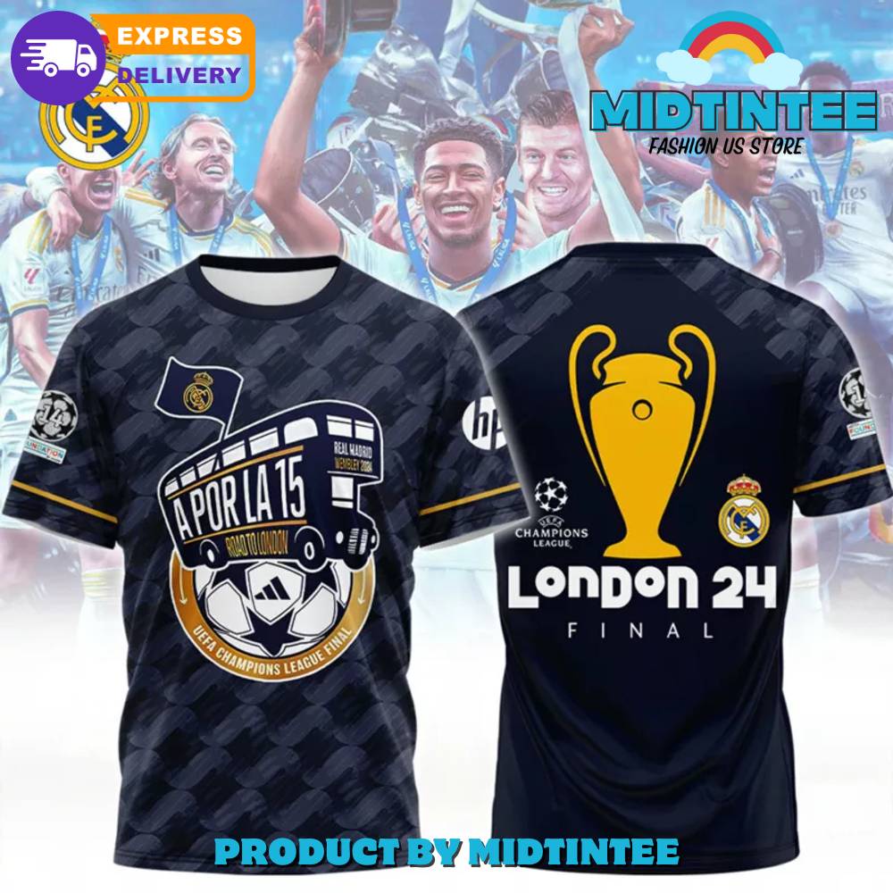 Real Madrid London 24 Final T-Shirt