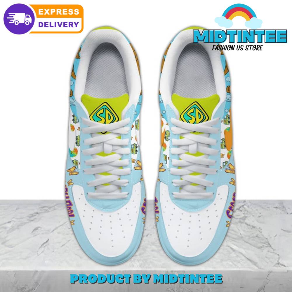 Scooby-Doo Butterfly And Flowers Nike Air Force 1