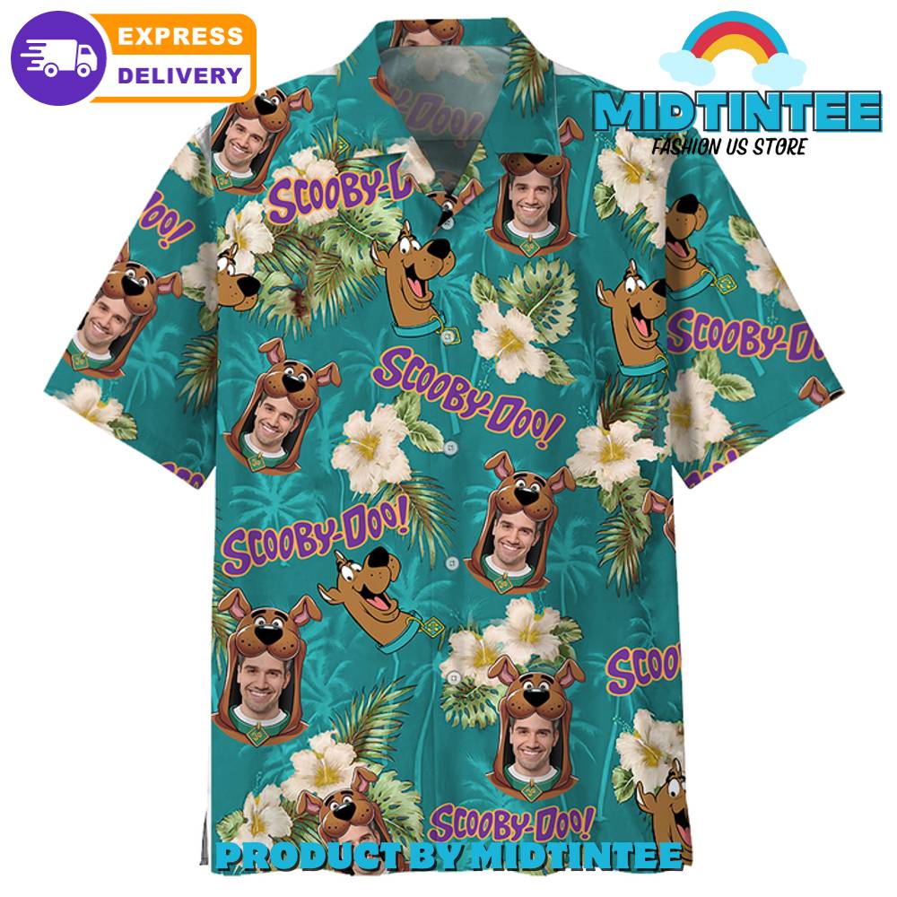 Scooby-Doo Flowers Hawaiian Shirt