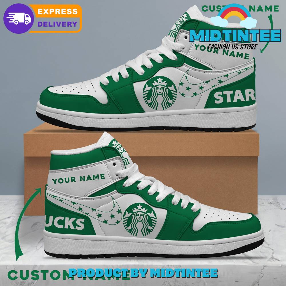 Starbucks Coffee Green Nike Air Jordan 1