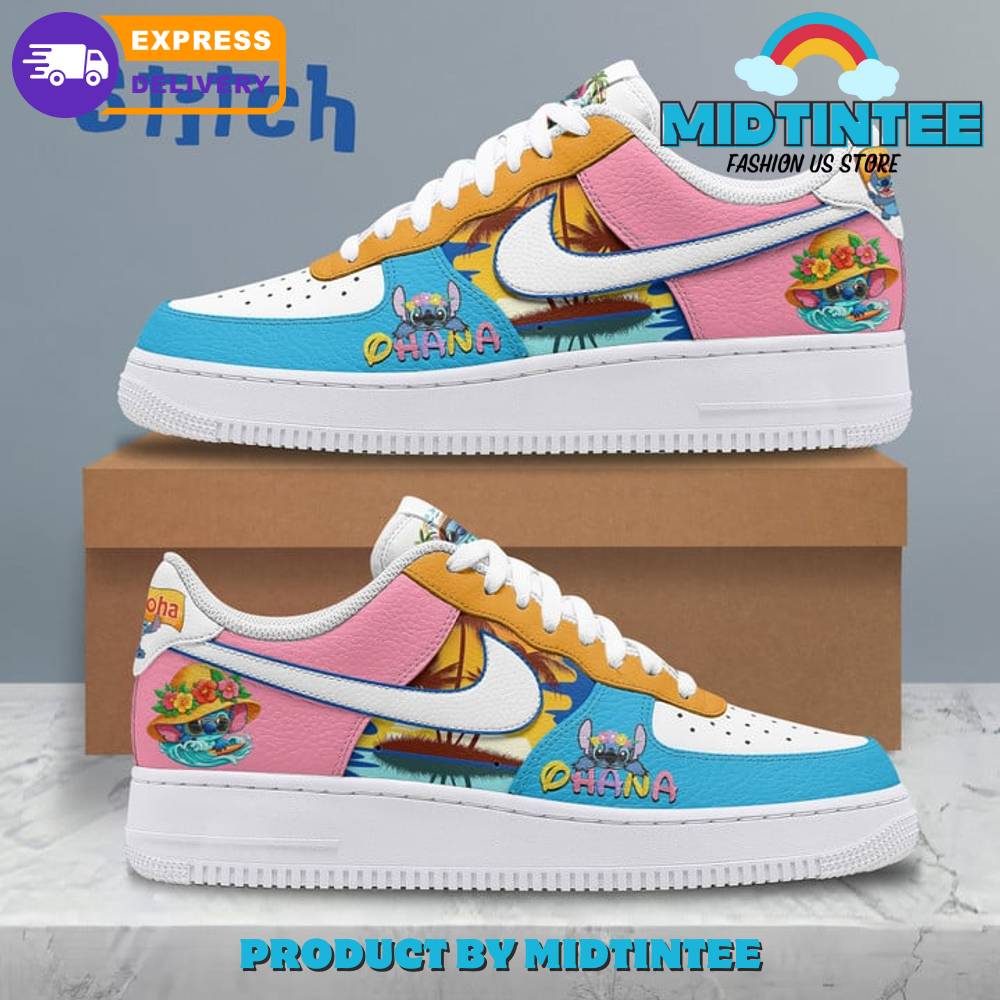 Stitch Aloha Summer Ohana Nike Air Force 1