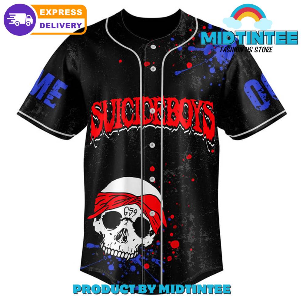 Suicideboy Band Custom Name And Number Baseball Jersey