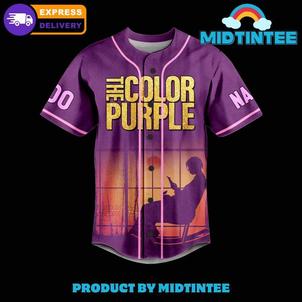 The Color Purple Everything Wanna Be Loved Customized Baseball Jersey