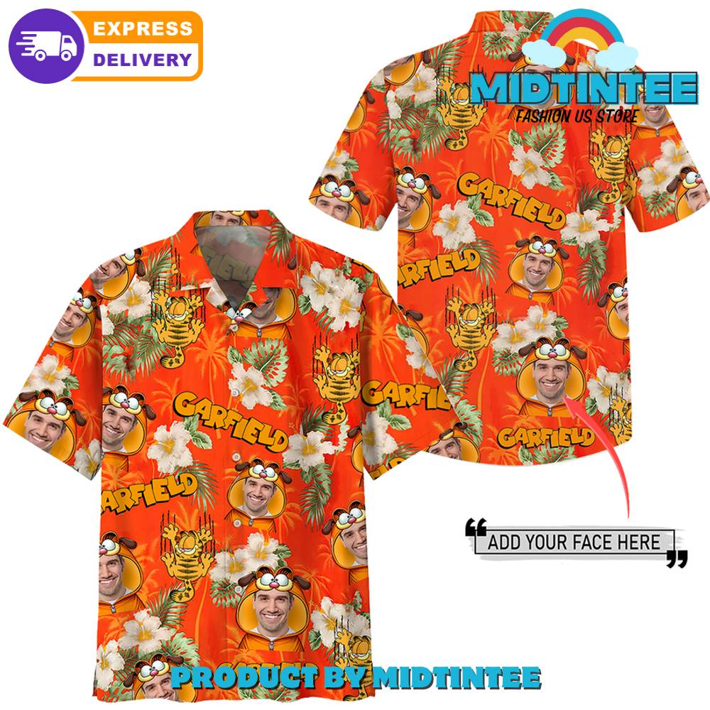 The Garfield Movie 2024 Hawaiian Shirt