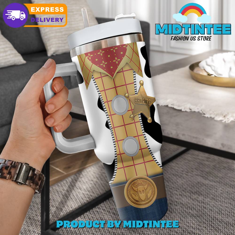 Toy Story Movie Series Woody Cosplay Stanley Tumbler