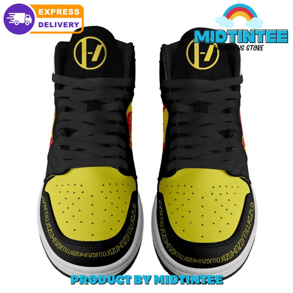 Twenty One Pilots Band Yellow Nike Air Jordan 1