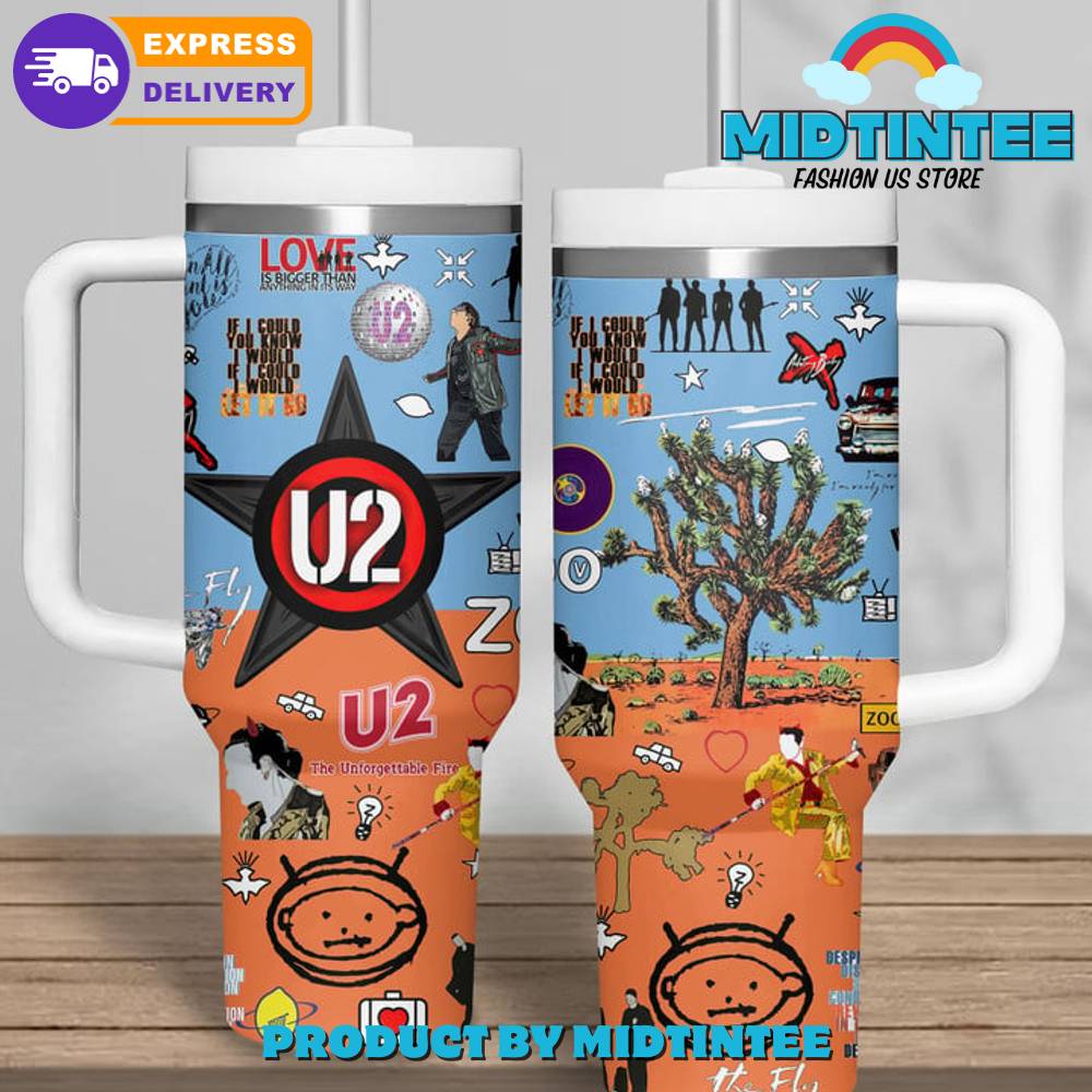 U2 Love Is Bigger Than Anything In Its Way Stanley Tumbler