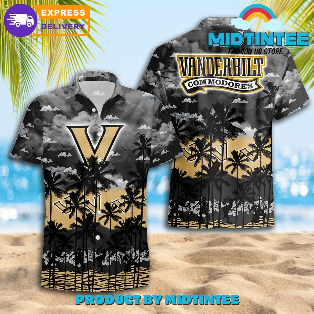 Vanderbilt Commodores Hawaiian Shirt Trending Summer