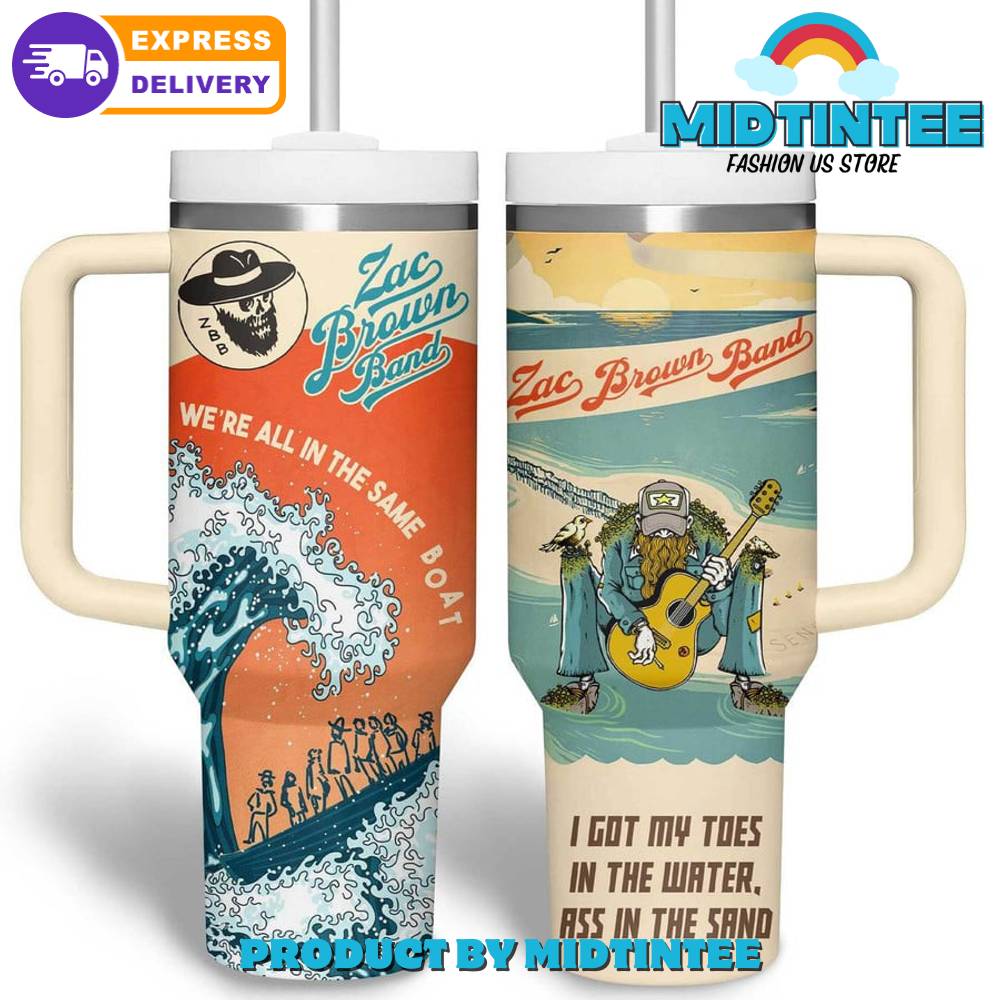 Zac Brown Band We Are All In The Same Stanley Tumbler