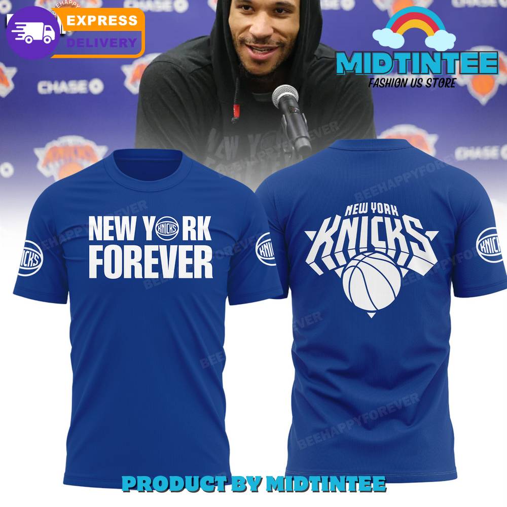 New York Knicks New York Forever Blue Shirt