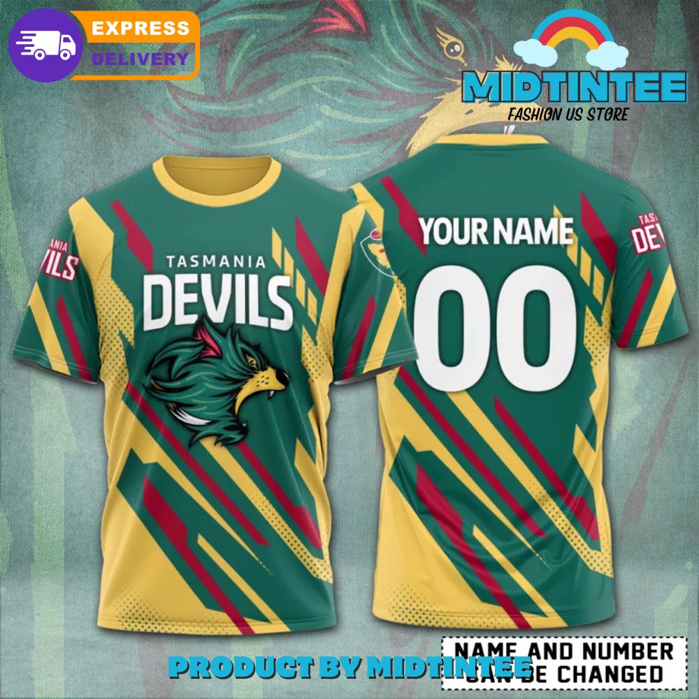 AFL Tasmania Devils Personalized T-Shirt