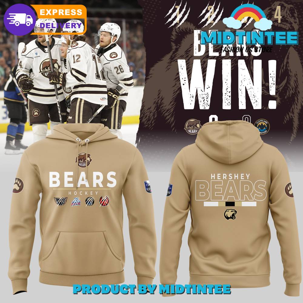 AHL Hershey Bears Hockey Final 2024 Hoodie