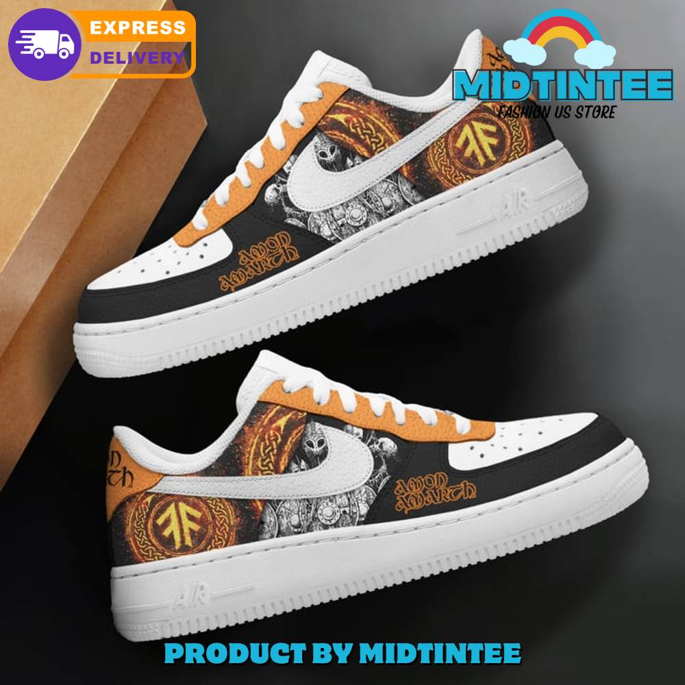 Amon Amarth Swedish Band New Nike Air Force 1