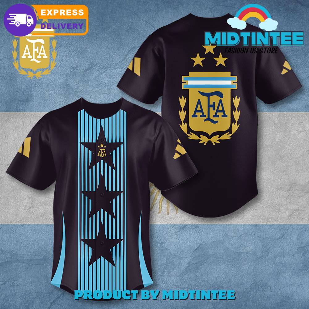 Argentina National Football Team Baseball Jersey