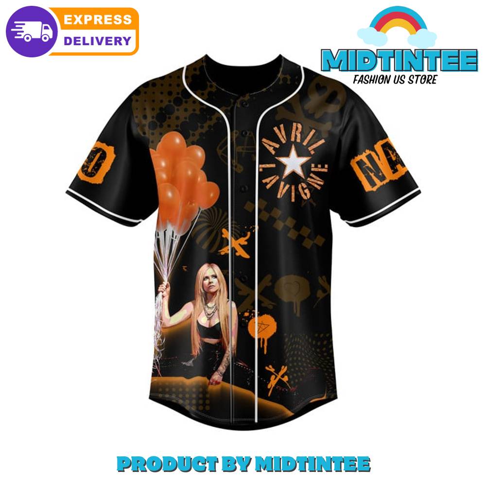 Avril Lavigne See You Later Boy Baseball Jersey