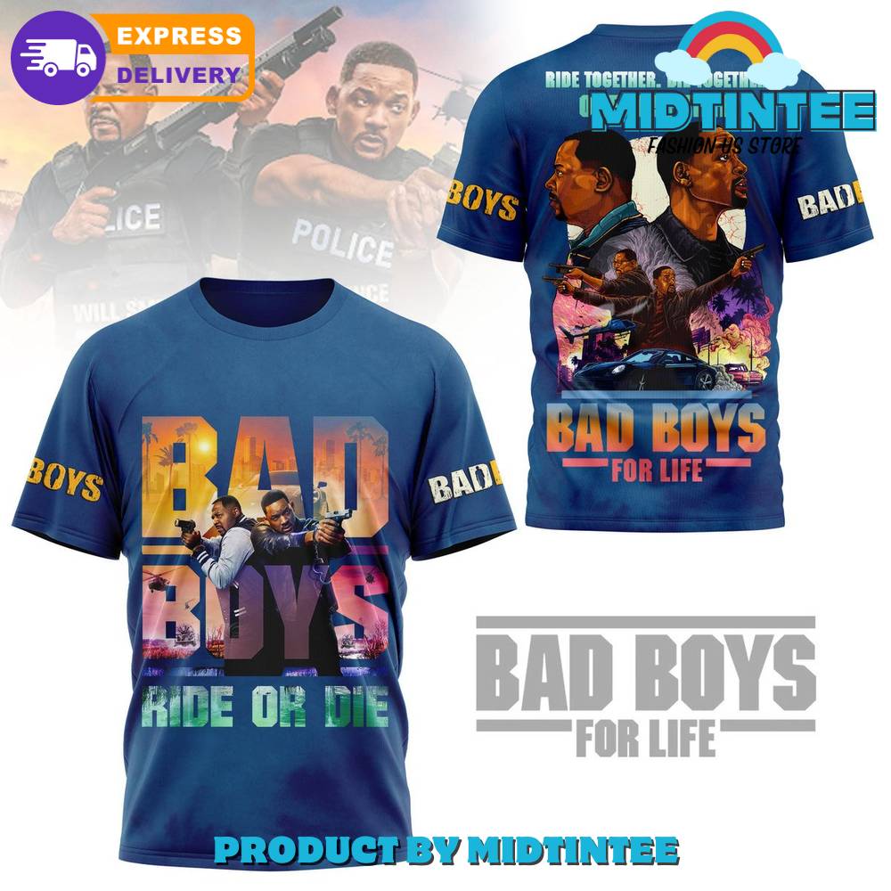 Bad Boys For Life One Last Time Shirt