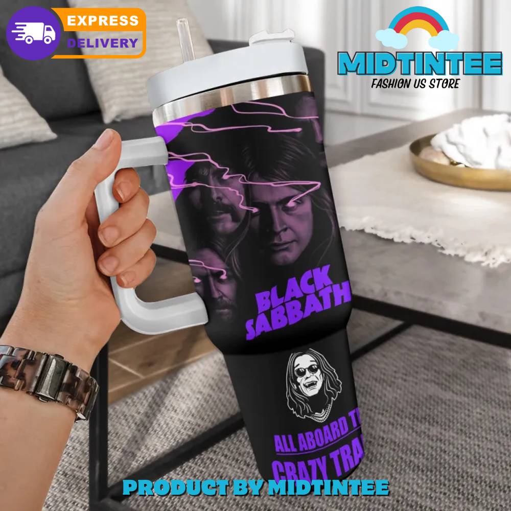 Black Sabbath 40 oz Stanley Tumbler