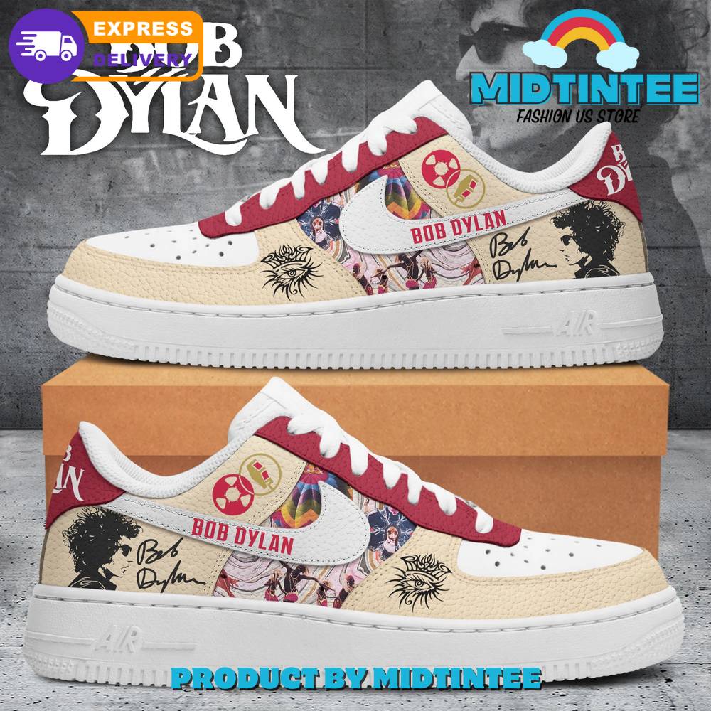 Bob Dylan American Singer Nike Air Force 1