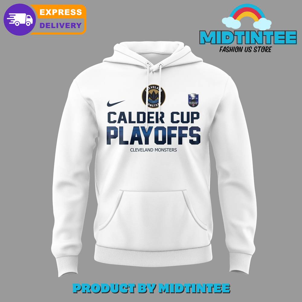 Cleveland Monsters Calder Cup Playoffs Nike 2024 Hoodie