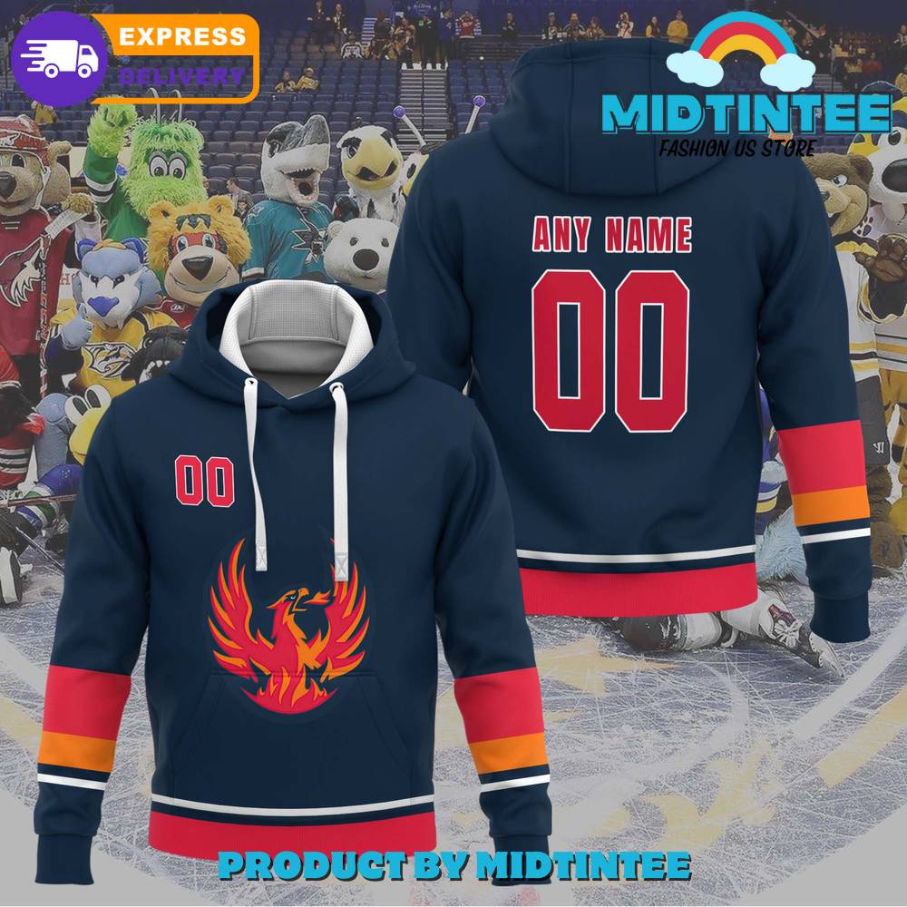 Coachella Valley Firebirds Champions Unisex Custom Name Hoodie