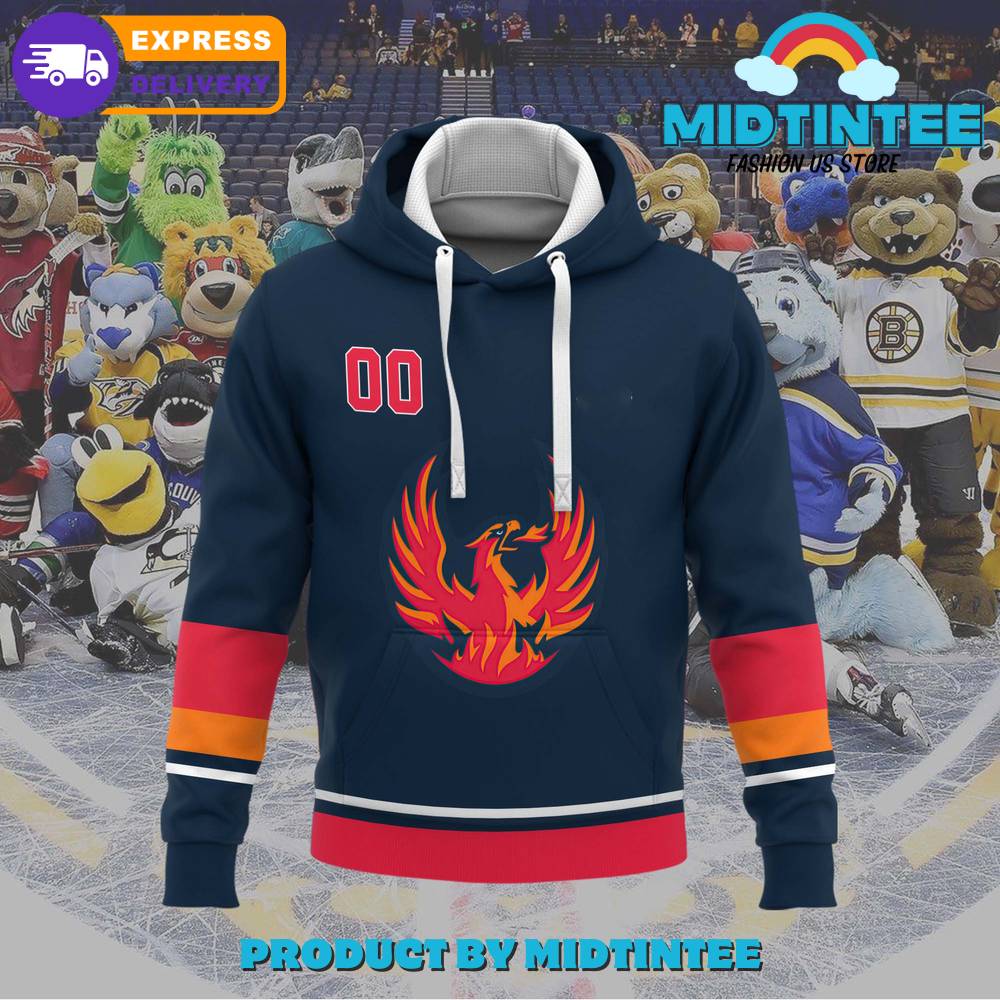 Coachella Valley Firebirds Champions Unisex Custom Name Hoodie