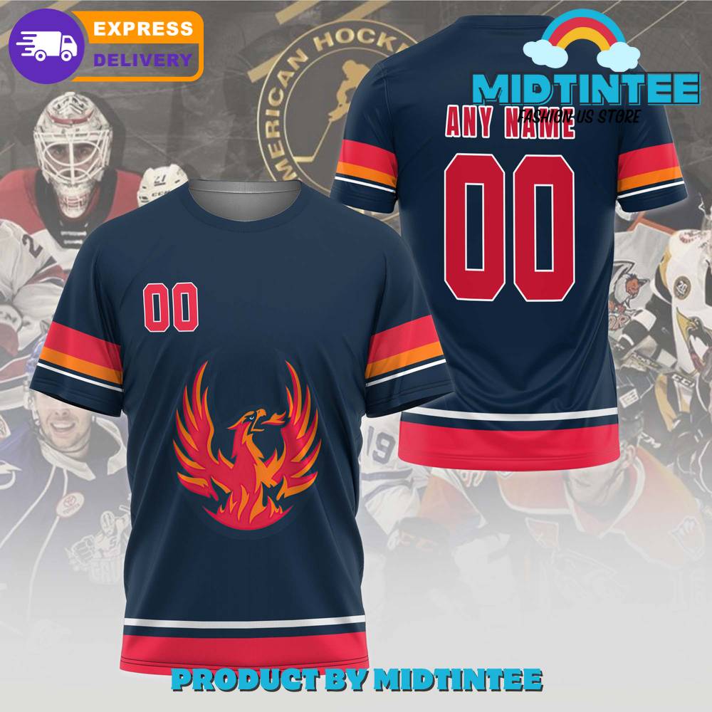 Coachella Valley Firebirds Champions Unisex Custom Name Shirt
