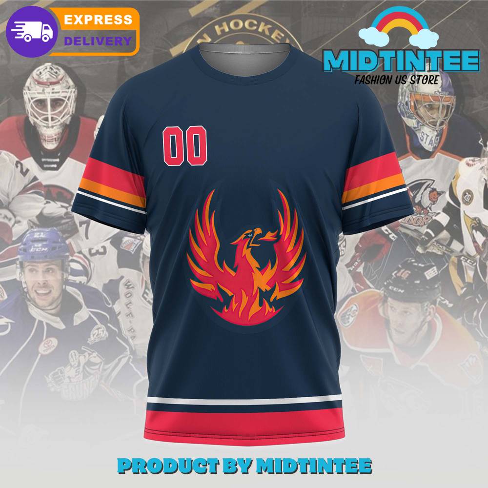 Coachella Valley Firebirds Champions Unisex Custom Name Shirt