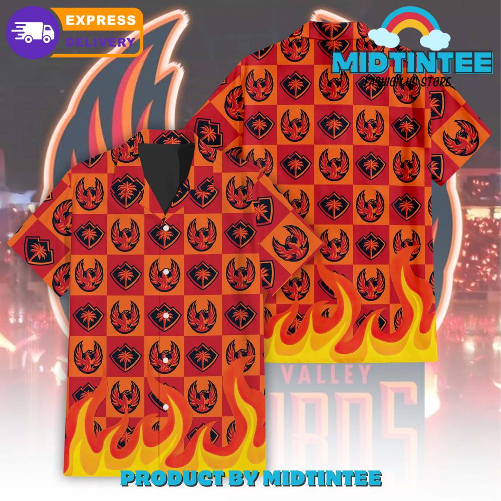 Coachella Valley Firebirds Championship 2024 Personalized Hawaiian Shirt