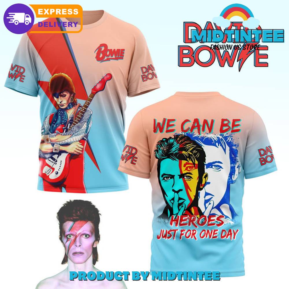 David Bowie We Can Be Heroes Shirt