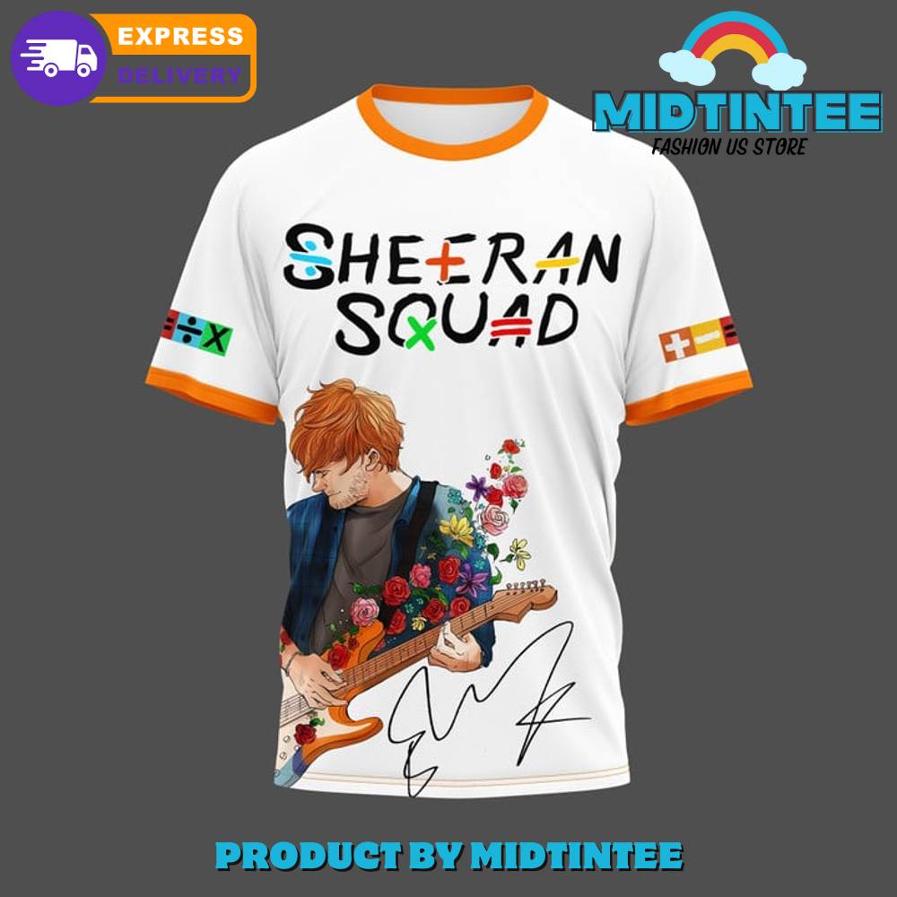 Ed Sheeran Squad Sheerios Shirt