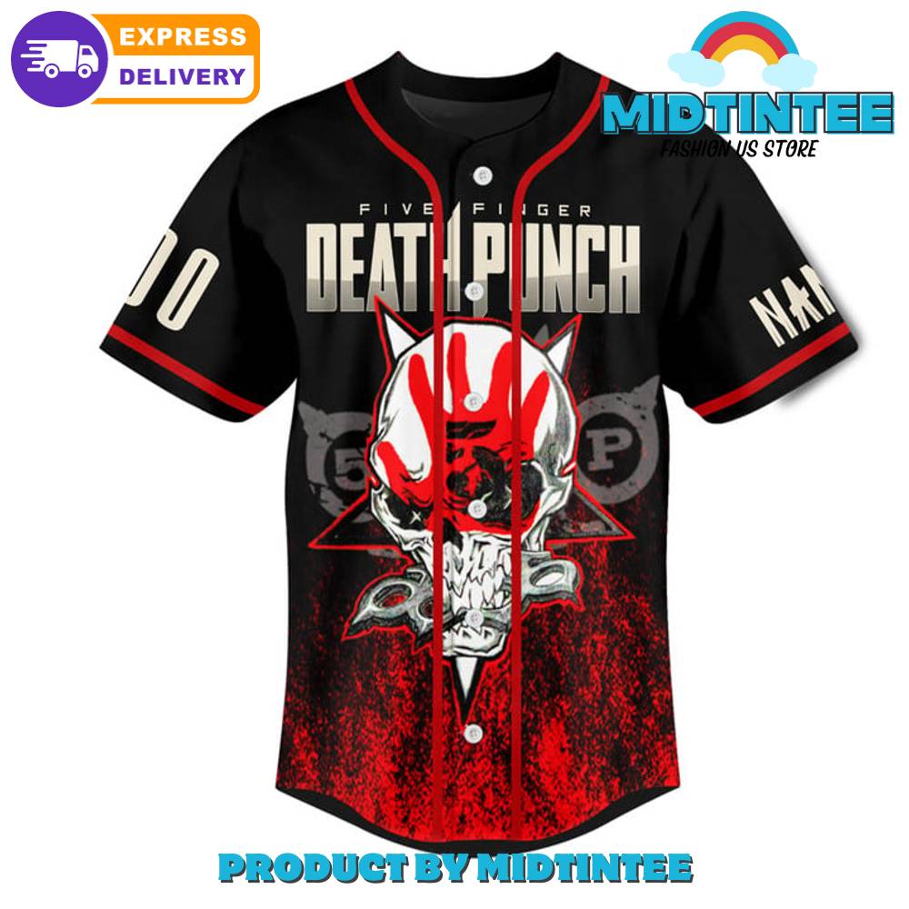 Five Finger Death Punch Customized Baseball Jersey
